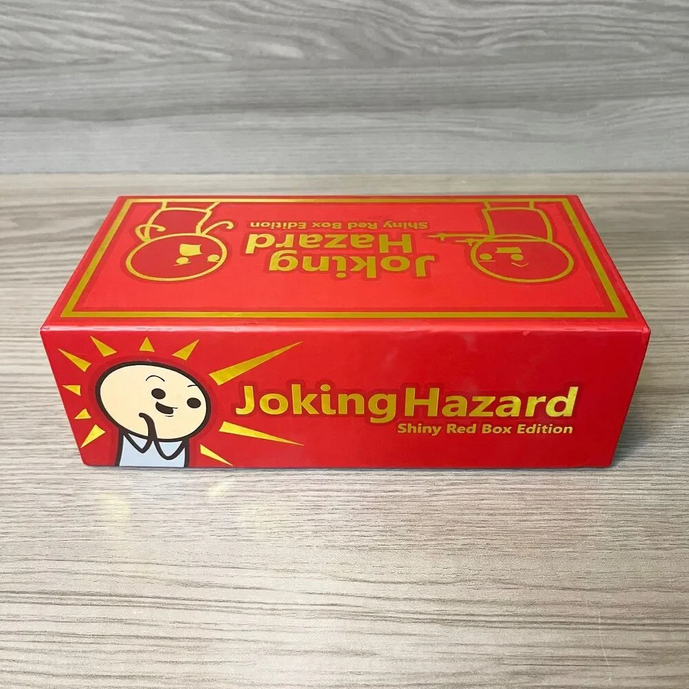 Joking Hazard Shiny Red Box Edition Party Card Game Cyanide & Happiness Complete